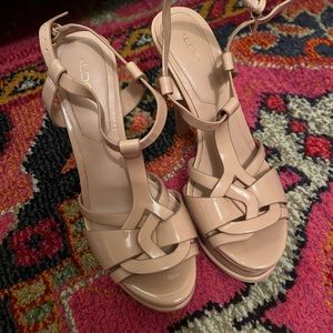 Aldo heels, size 8.